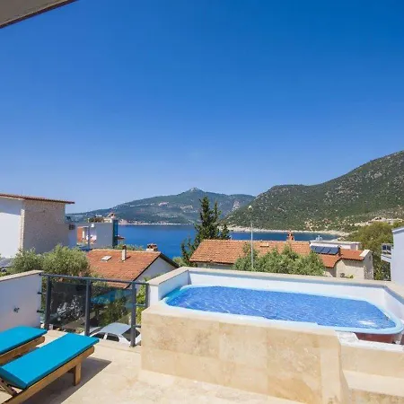 With Sea View And Private Pool For 8 People In Antalya, - Awz 125